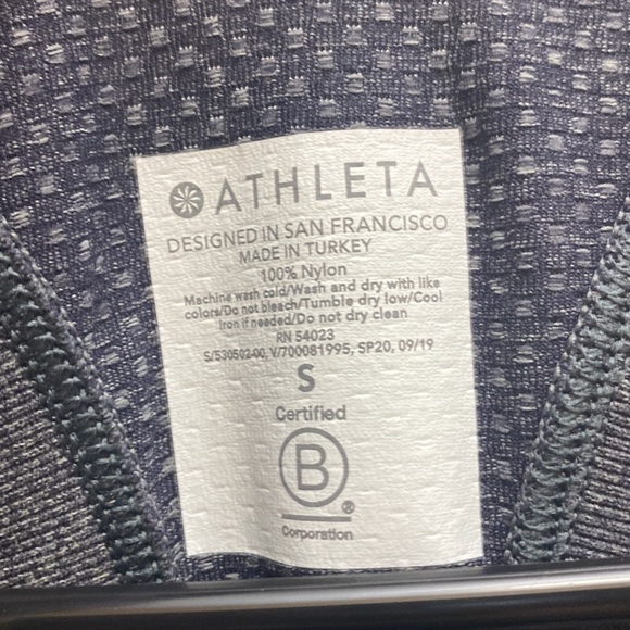 Athleta razorback tank top women’s size small breathable workout summer top - Picture 4 of 7